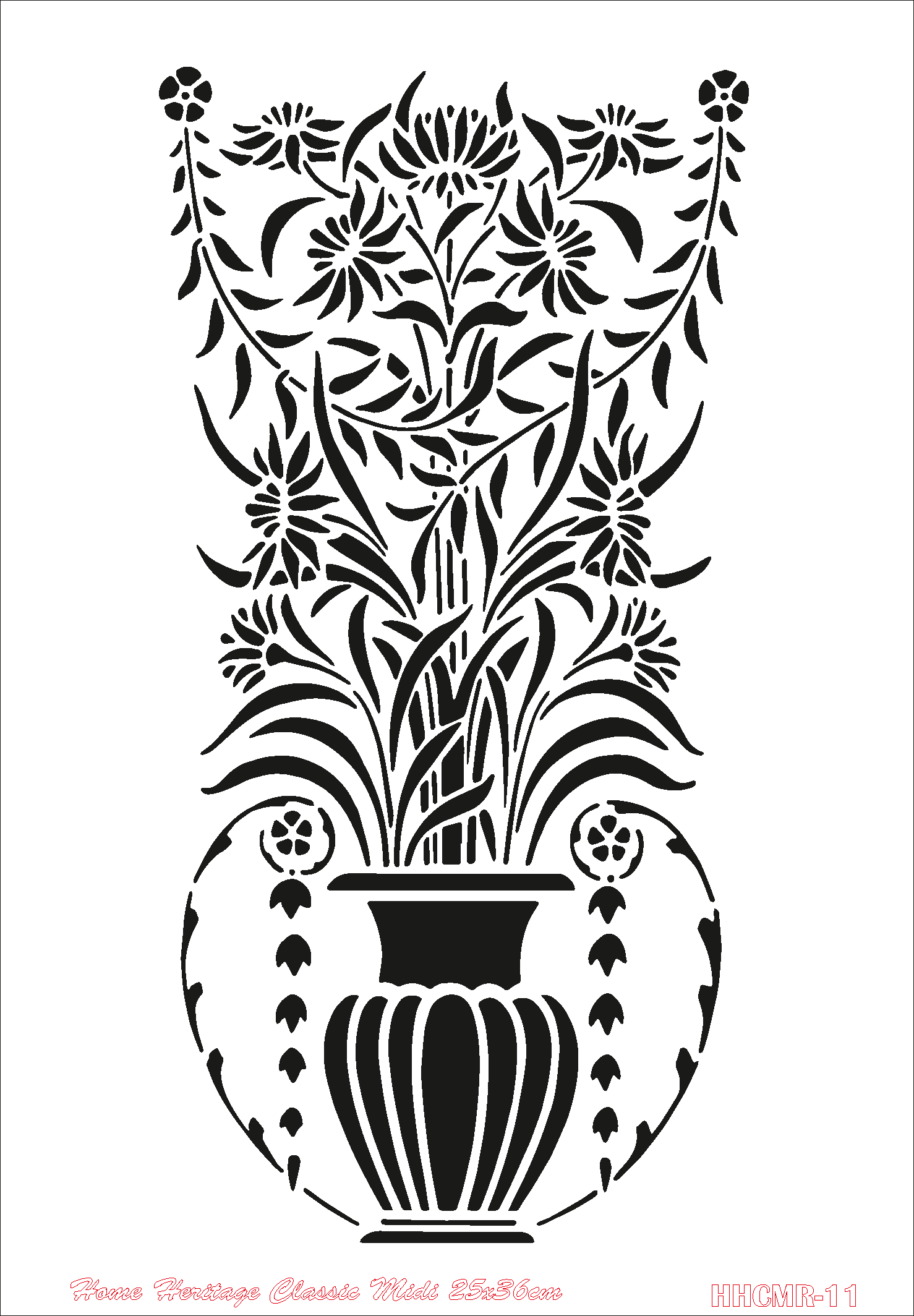 HOME HERITAGE CLASSIC MIDI 25X36CM HHCMR-11