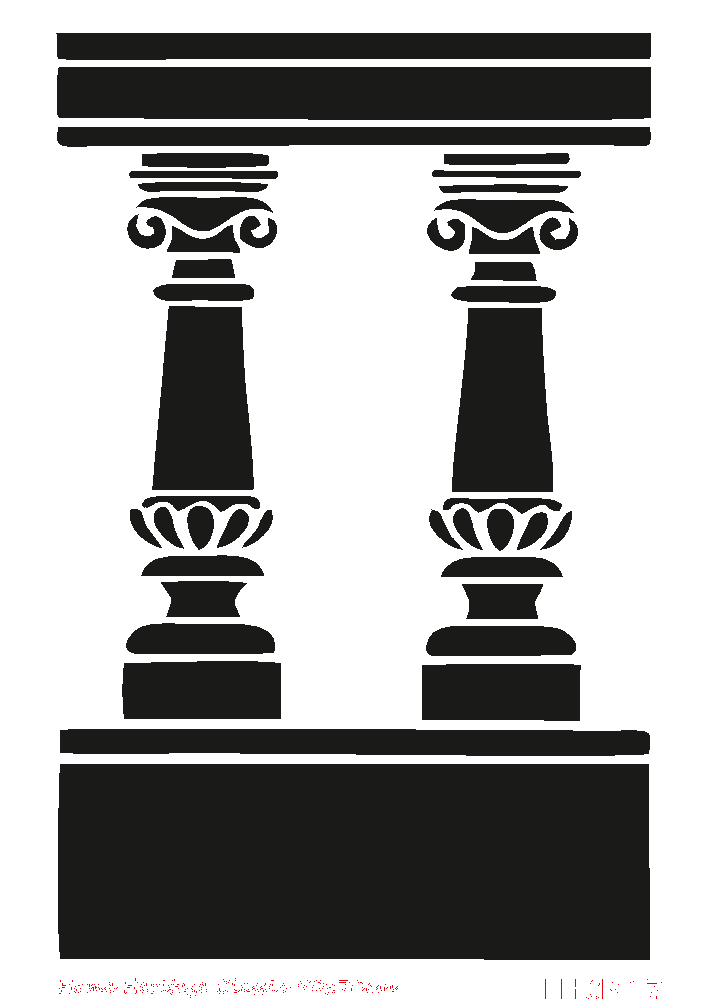 HOME HERITAGE CLASSIC  50X70 CM HHCR-17