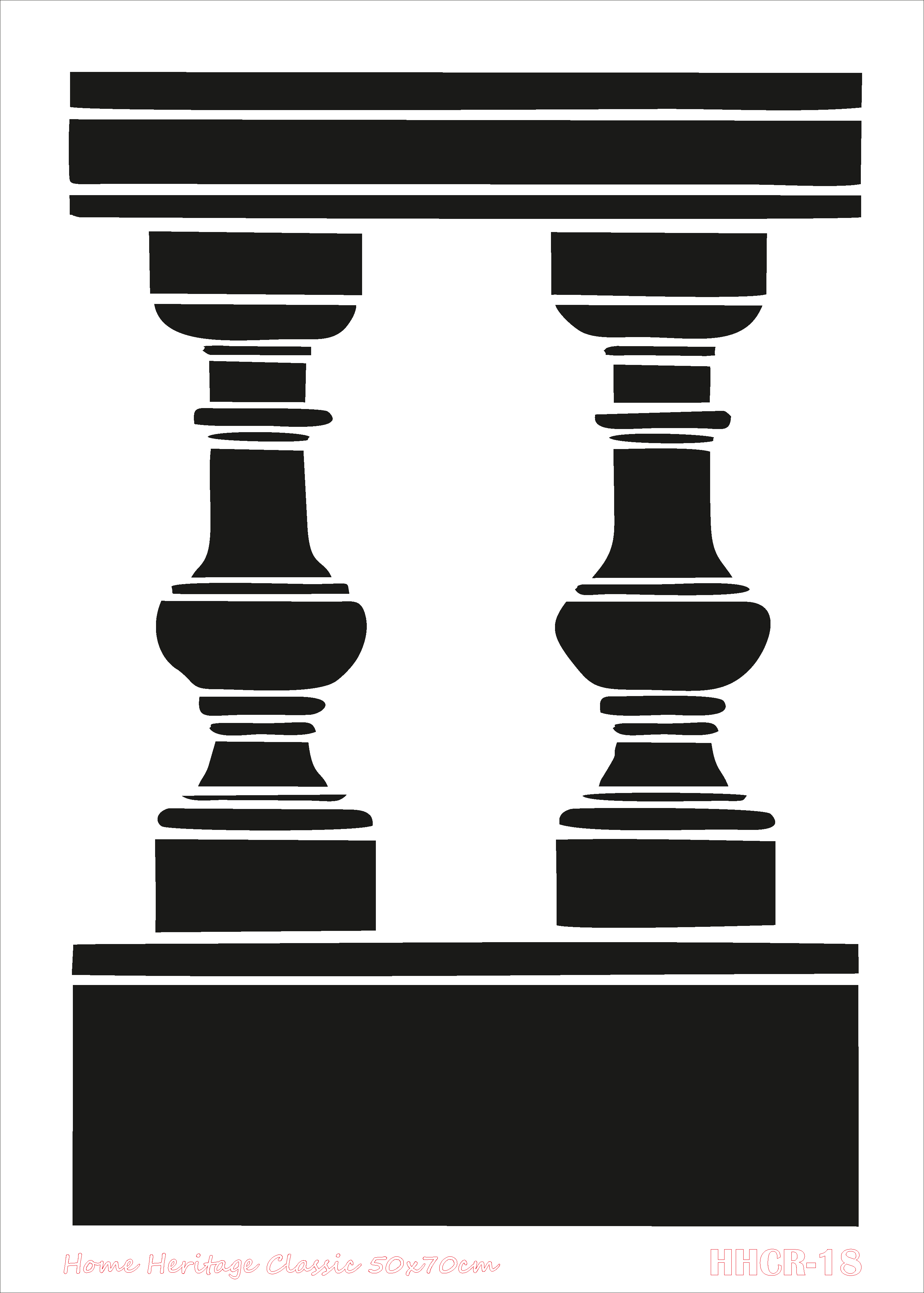 HOME HERITAGE CLASSIC  50X70 CM HHCR-18