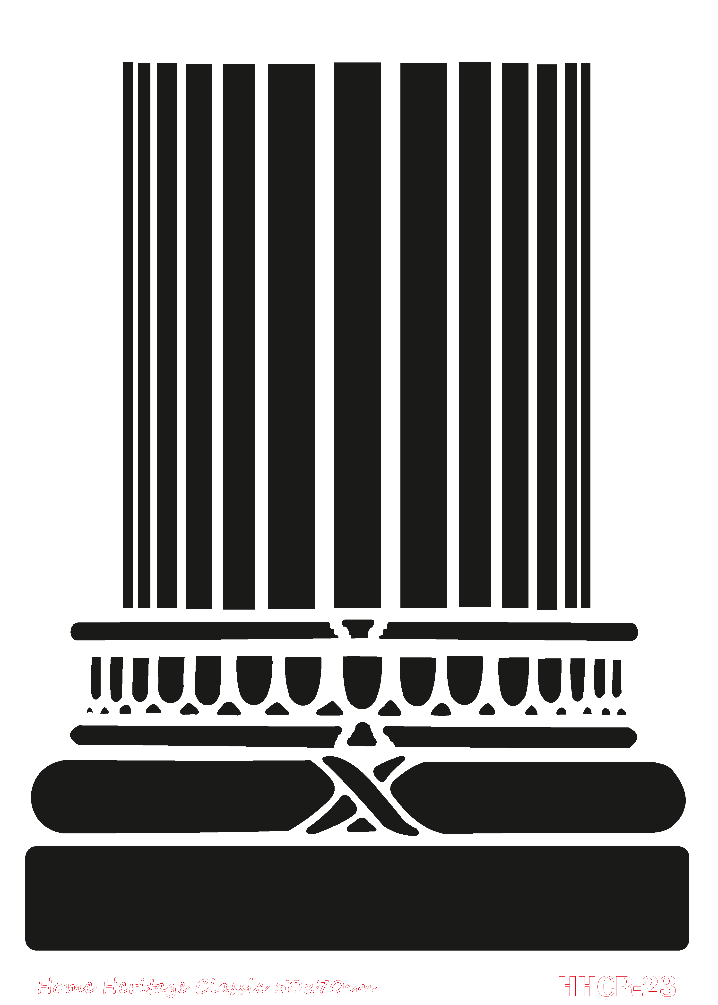 HOME HERITAGE CLASSIC  50X70 CM HHCR-23