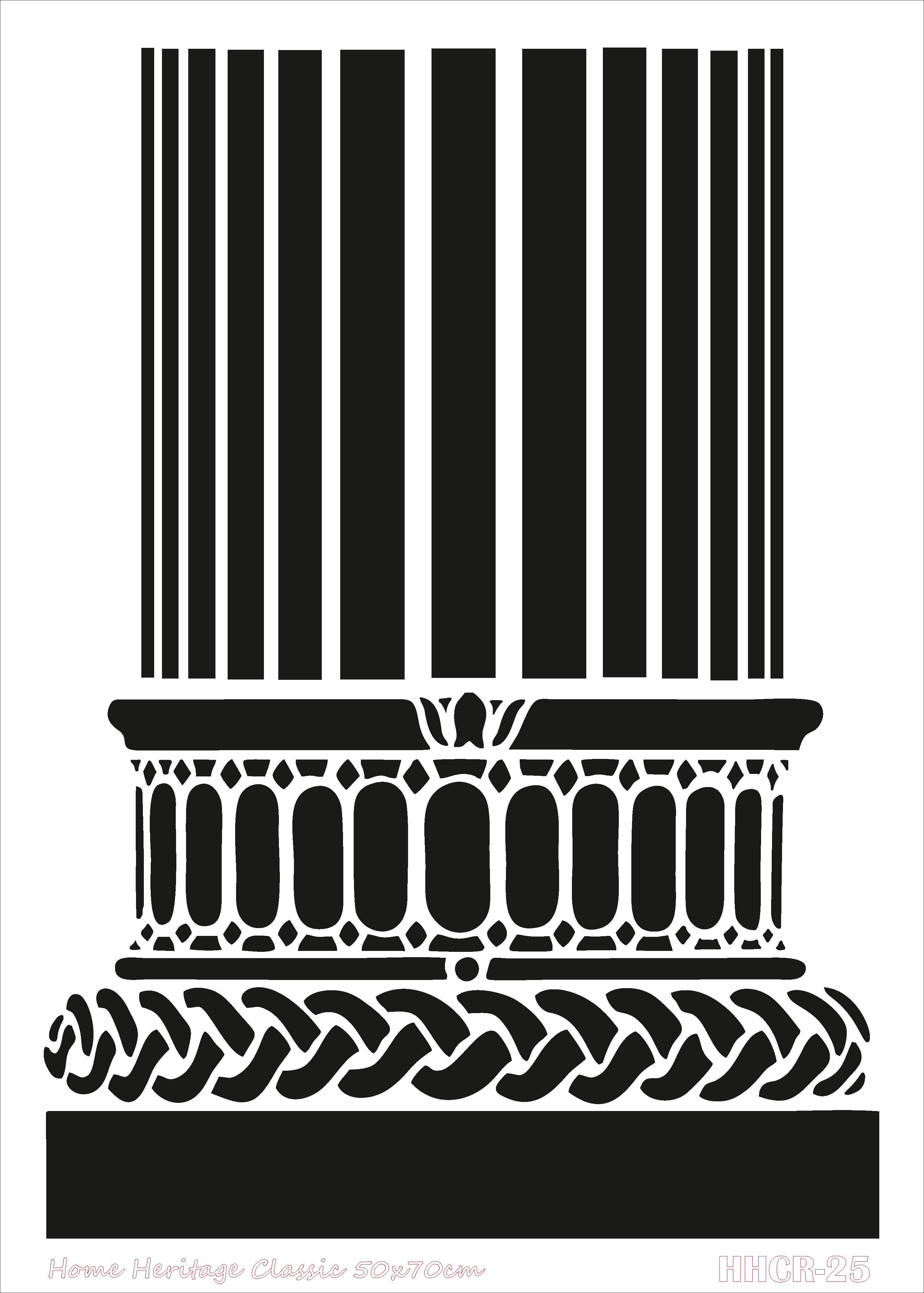 HOME HERITAGE CLASSIC  50X70 CM HHCR-25