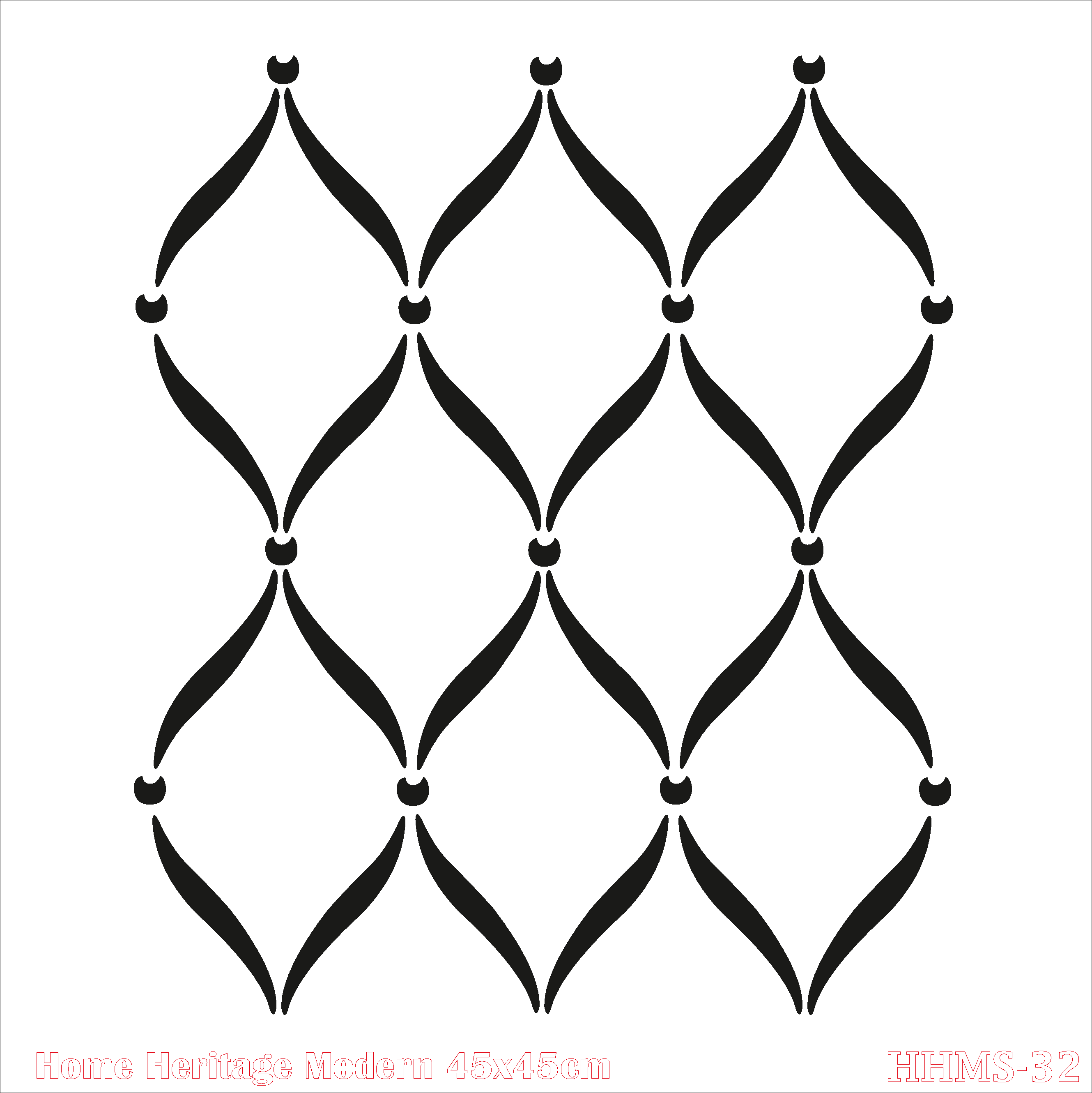 HOME HERITAGE MODERN 45X45CM HHMS - 22