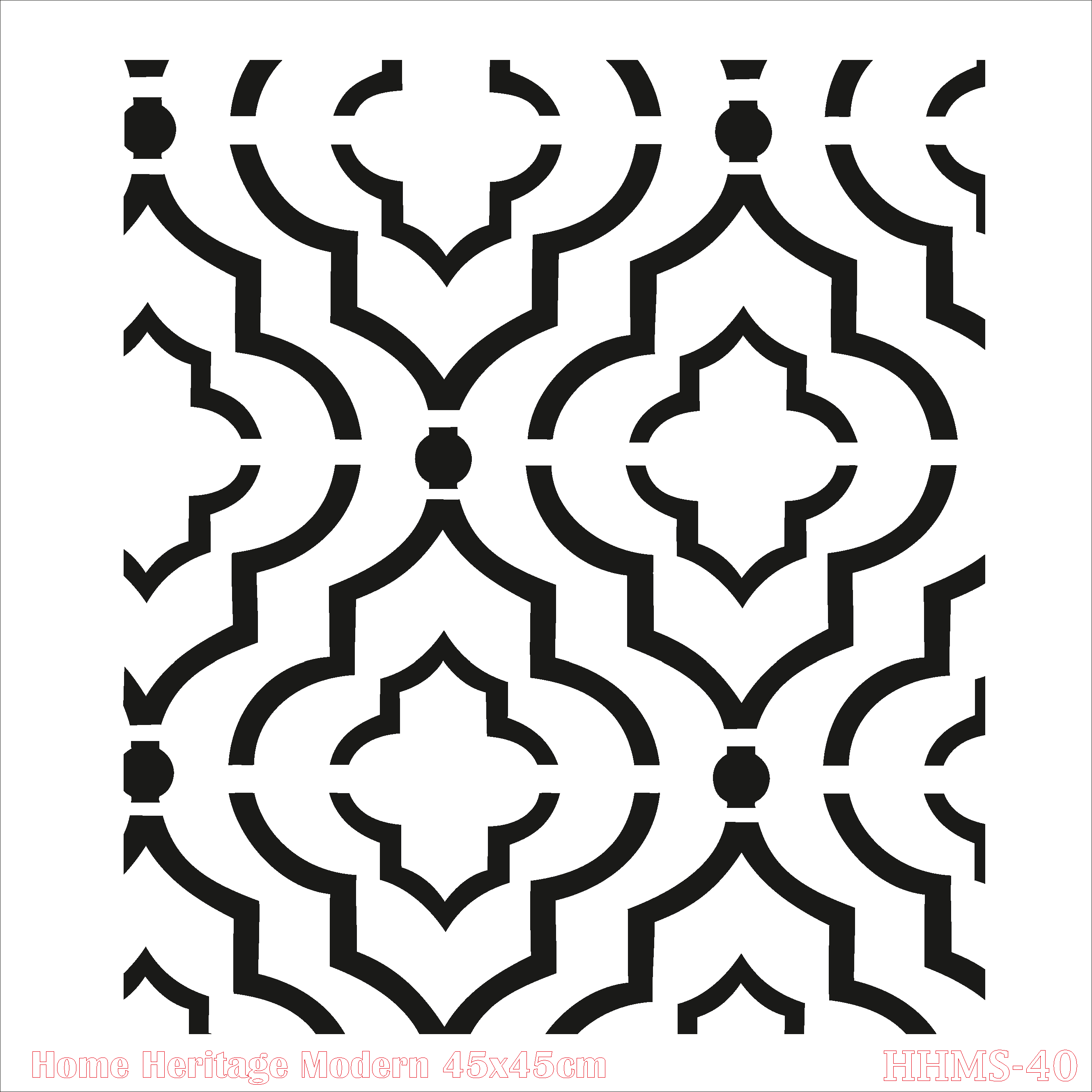 HOME HERITAGE MODERN 45X45CM HHMS - 40