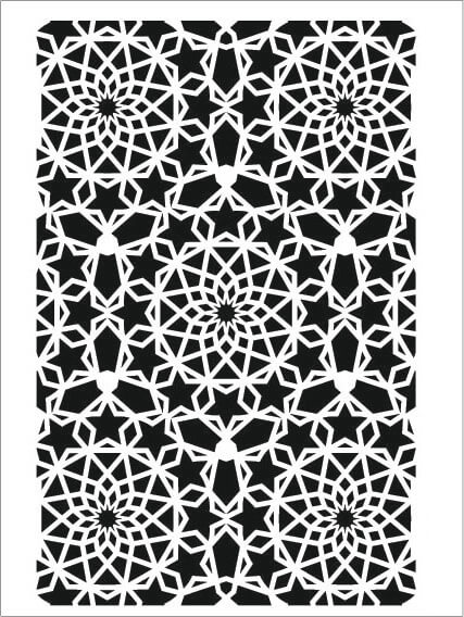 Cadence Arkaplan Stencil NBS-01 (15x20)