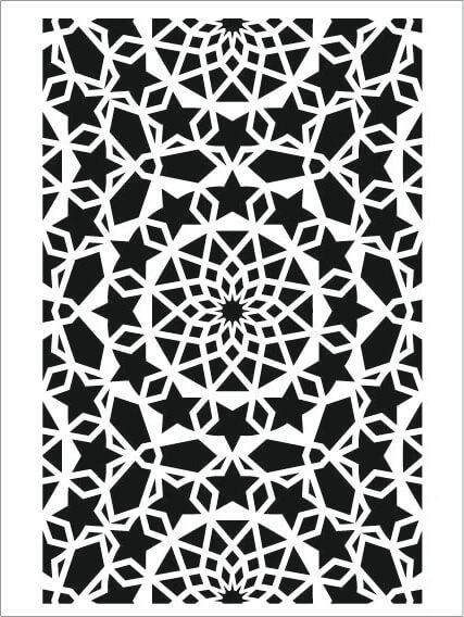 Cadence Arkaplan Stencil NBS-03 (15x20)