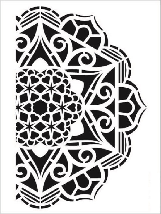 Cadence Arkaplan Stencil NBS-12 (15x20)