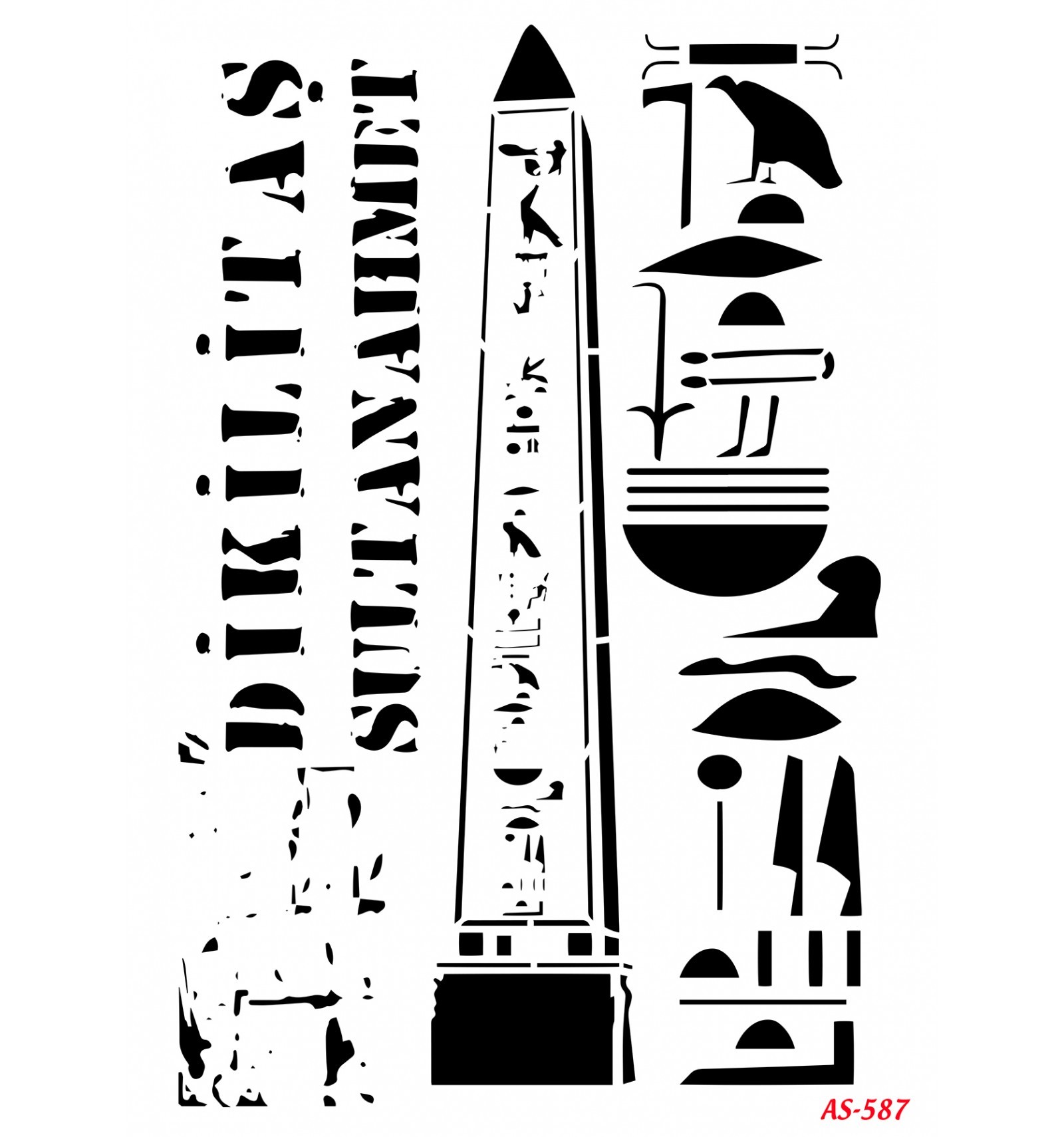 Dikilitaş Cadence A4 Stencil AS587