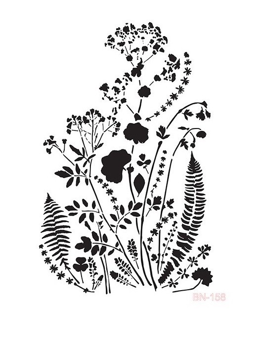 BN158 25x36  BN Serisi Stencil