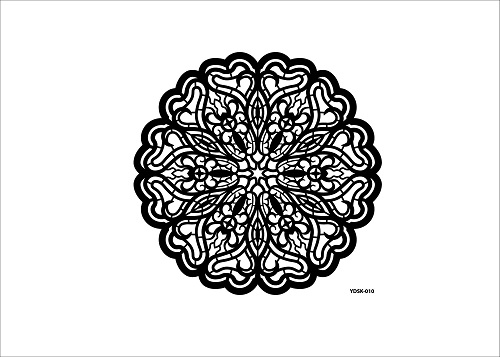 Cadence Dantel Stencil Kenarlıksız YDSK-10 (35x35)
