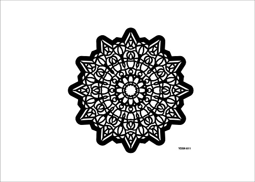 Cadence Dantel Stencil Kenarlıksız YDSK-11 (35x35)