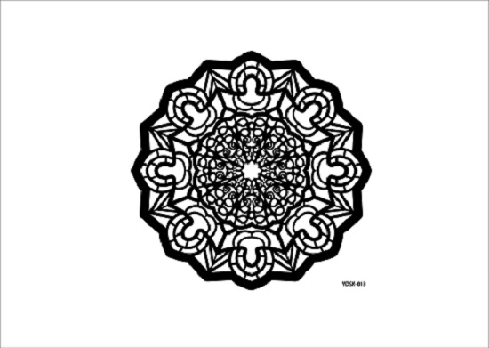 Cadence Dantel Stencil Kenarlıksız YDSK-13 (35x35)