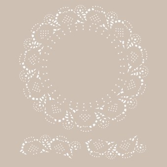 DS05 Dantel Serisi 25x35 Stencil