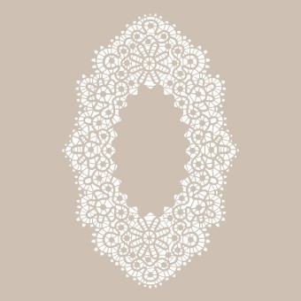 DS09 Dantel Serisi 25x35 Stencil