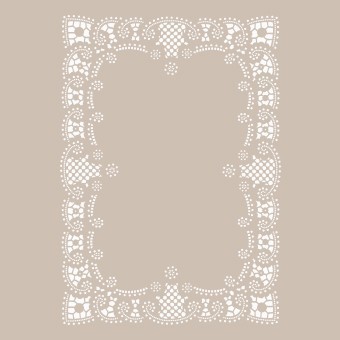 DS11 Dantel Serisi 25x35 Stencil