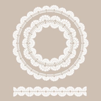 DS13 Dantel Serisi 25x35 Stencil