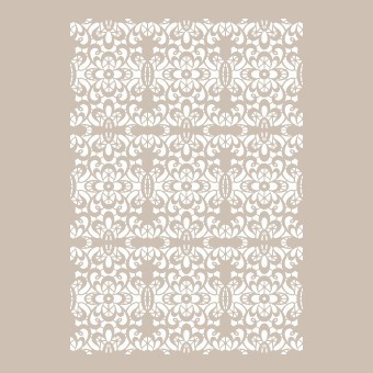 DS16 Dantel Serisi 25x35 Stencil