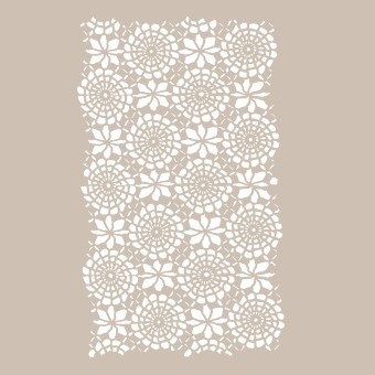 DS26 Dantel Serisi 25x35 Stencil