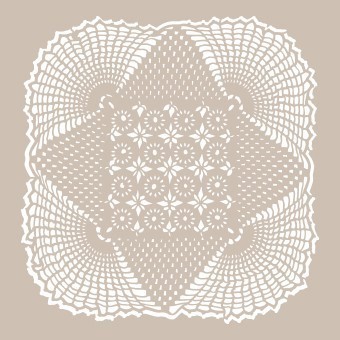 DS27 Dantel Serisi 25x35 Stencil