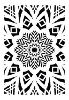Cadence Dekoratif Stencil DC-10 ( 15 x 20 )
