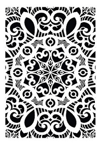 Cadence Dekoratif Stencil DC-13 ( 25 x 35 )
