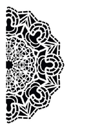 Cadence Dekoratif Stencil DC-18 ( 15 x 20 )