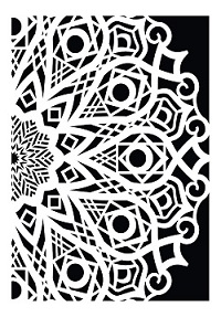 Cadence Dekoratif Stencil DC-19 ( 25 x 35 )