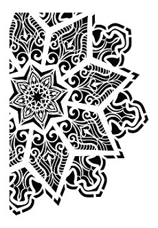 Cadence Dekoratif Stencil DC-21 ( 25 x 35 )