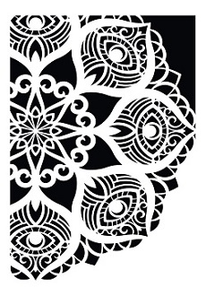 Cadence Dekoratif Stencil DC-26 ( 15 x 20 )