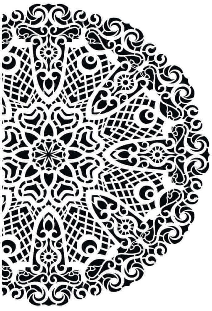 Cadence Dekoratif Stencil DC-29 ( 25 x 35 )