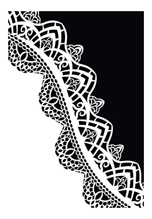 Cadence Dekoratif Stencil DC-34 ( 15 x 20 )
