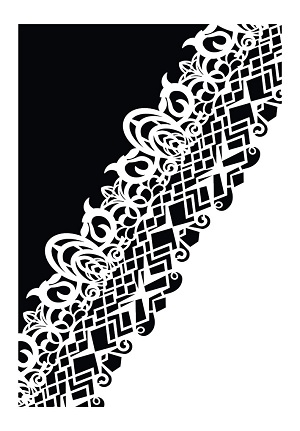 Cadence Dekoratif Stencil DC-35 ( 25 x 35 )