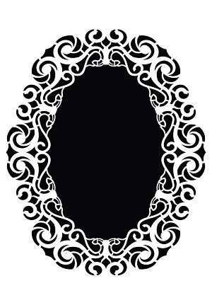 Cadence Dekoratif Stencil DC-38 ( 25 x 35 )