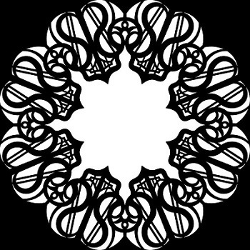 Cadence Dekoratif Stencil DCS-08 ( 30 x 30 )