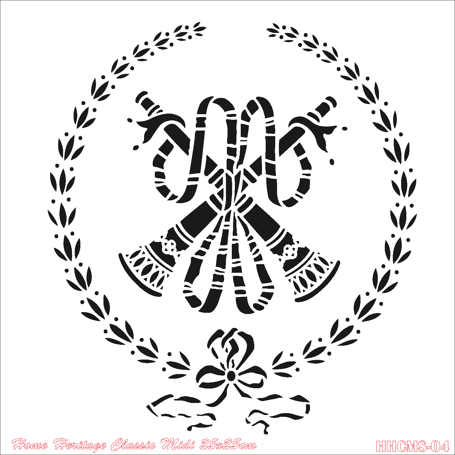 HOME HERITAGE CLASSIC MIDI 25X25 CM HHCMS-04