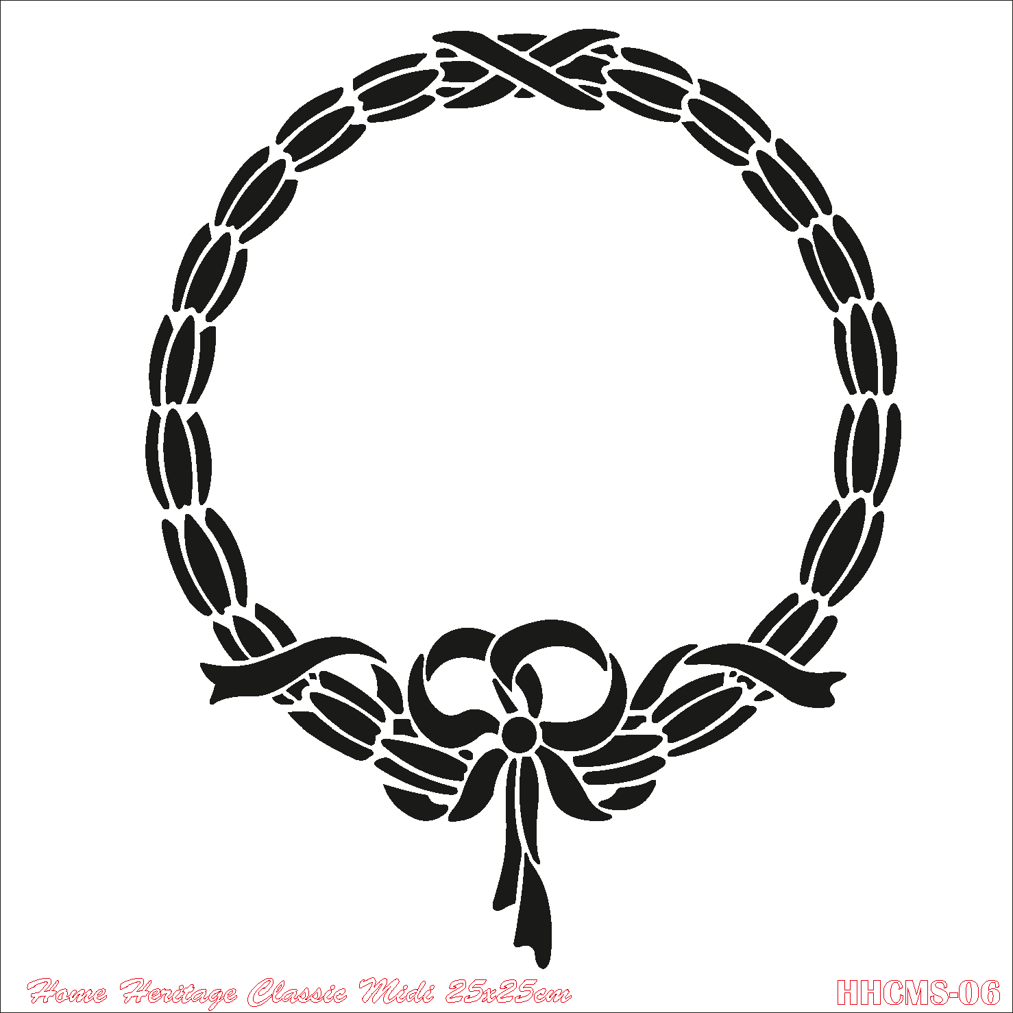 HOME HERITAGE CLASSIC MIDI 25X25 CM HHCMS-06
