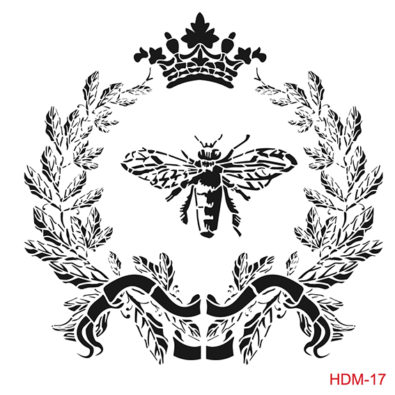 Cadence Home Dekor Stencil HD017 ( 45 x 45 )