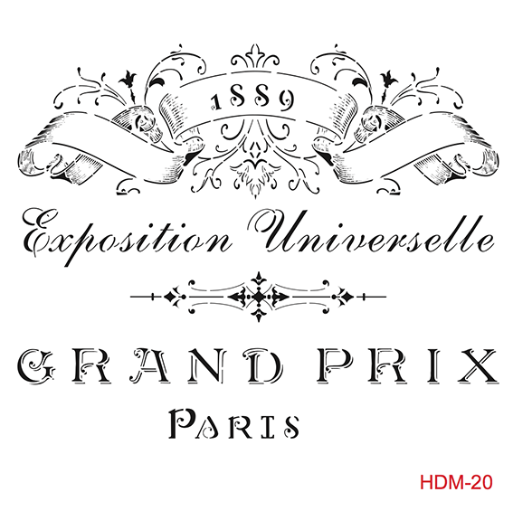 Cadence Home Dekor Stencil HD020 ( 45 x 45 )