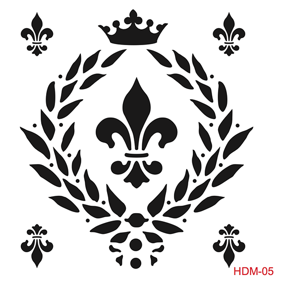 Cadence Home Dekor Stencil HD005 ( 45 x 45 )