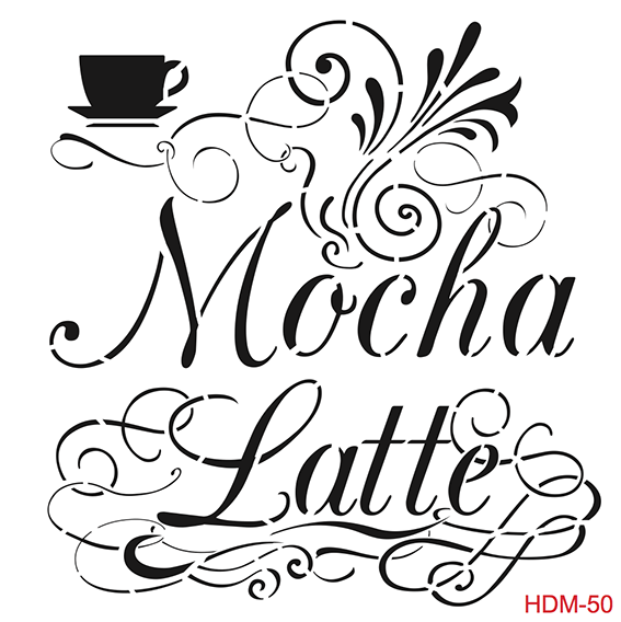 Cadence Home Dekor Stencil HD050 ( 45 x 45 )