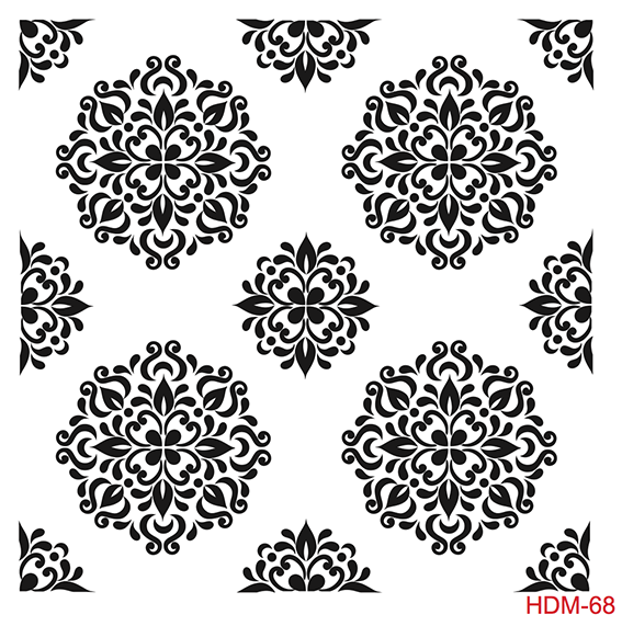 Cadence Home Dekor Stencil HDM068 ( 25 x 25 )