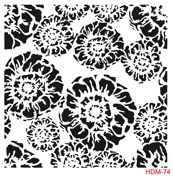 Cadence Home Dekor Stencil HD074 ( 45 x 45 )