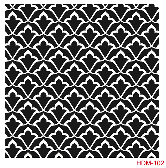 Cadence Home Dekor Stencil HD102 ( 45 x 45 )
