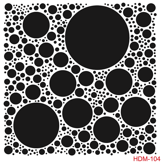 Cadence Home Dekor Stencil HD104 ( 45 x 45 )