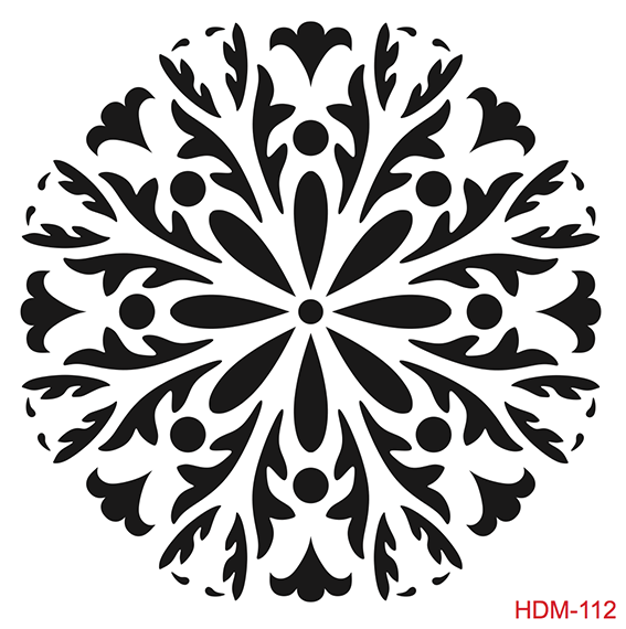 Cadence Home Dekor Stencil HD112 ( 45 x 45 )