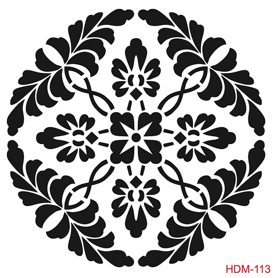 Cadence Home Dekor Stencil HD113 ( 45 x 45 )
