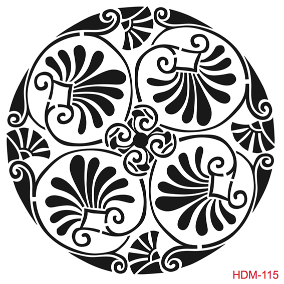 Cadence Home Dekor Stencil HD115 ( 45 x 45 )
