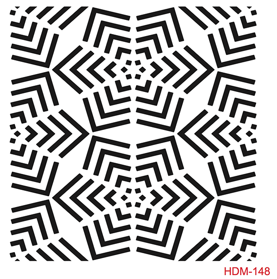 Cadence Home Dekor Stencil HDM148 ( 25 x 25 )
