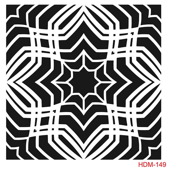 Cadence Home Dekor Stencil HDM149 ( 25 x 25 )