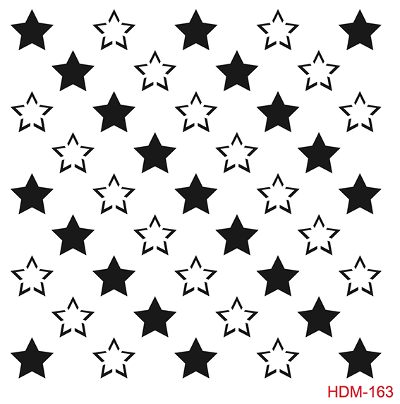 Cadence Home Dekor Stencil HD163 ( 45 x 45 )