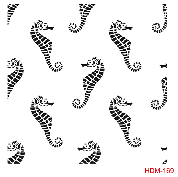 Cadence Home Dekor Stencil HDM169 ( 25 x 25 )